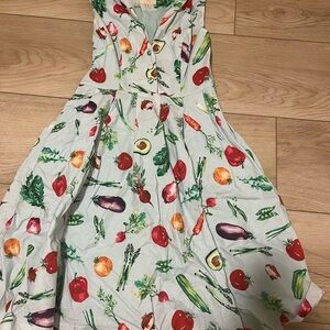 ModCloth Vegetable Print Dress